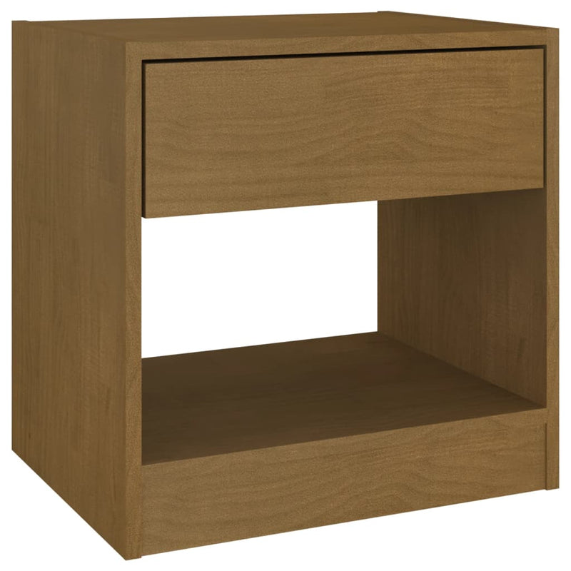 Bedside Cabinets 2 pcs Honey Brown 40x31x40 cm Solid Pinewood - Payday Deals