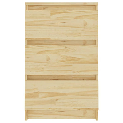 Bedside Cabinet 40x29.5x64 cm Solid Pine Wood