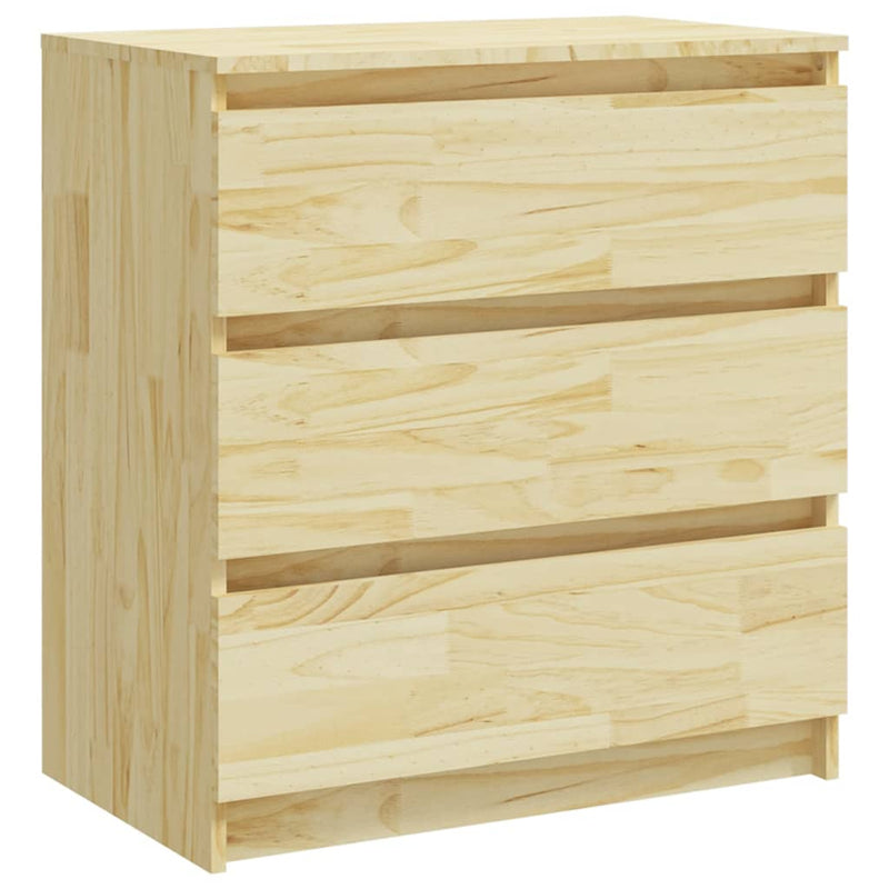 Bedside Cabinet 60x36x64 cm Solid Pinewood - Payday Deals