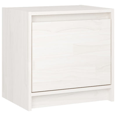 Bedside Cabinets 2 pcs White 40x30.5x40 cm Solid Pinewood - Payday Deals