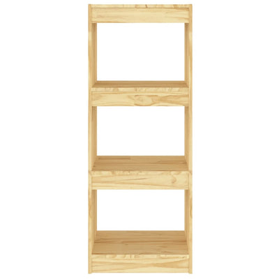 Book Cabinet/Room Divider 40x30x103.5 cm Solid Pinewood