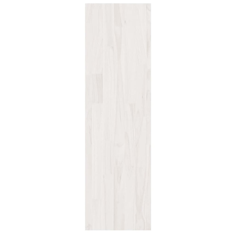 Book Cabinet/Room Divider White 40x30x103.5 cm Solid Pinewood