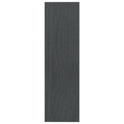 Book Cabinet/Room Divider Grey 100x30x103 cm Solid Pinewood