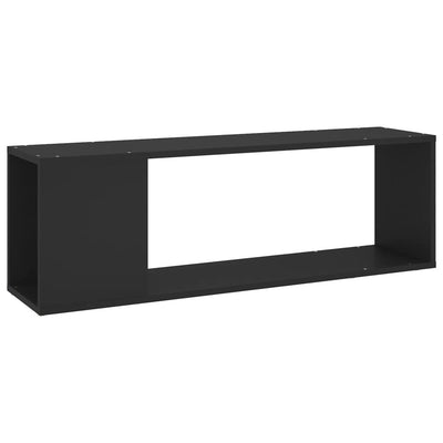 TV Cabinet Black 100x24x32 cm Engineered Wood