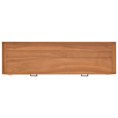 TV Cabinet 120x40x45 cm Solid Wood Teak