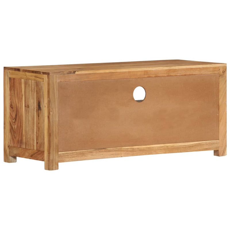 TV Cabinet 88x35x40 cm Solid Wood Acacia