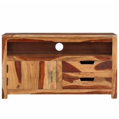 TV Cabinet 90x34.5x50 cm Solid Wood Acacia