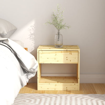 Bedside Cabinets 2 pcs 40x31x40 cm Solid Firwood