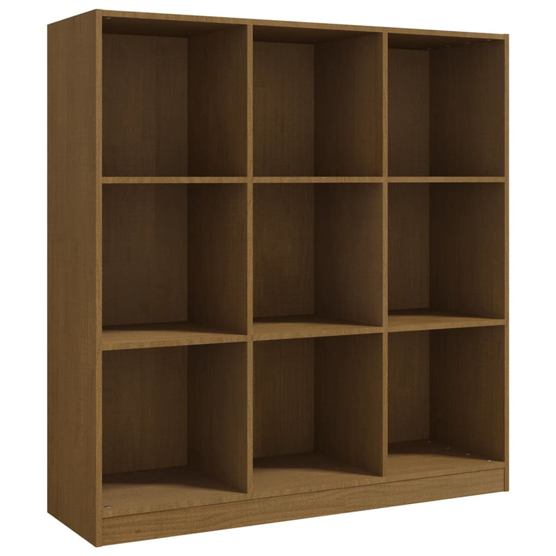 Book Cabinet/Room Divider Honey Brown 104x33.5x110 cm Pinewood