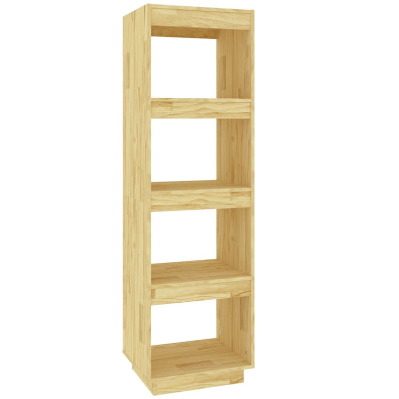Book Cabinet/Room Divider 40x35x135 cm Solid Pinewood