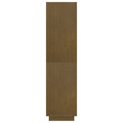 Book Cabinet/Room Divider Honey Brown 80x35x135 cm Solid Pinewood