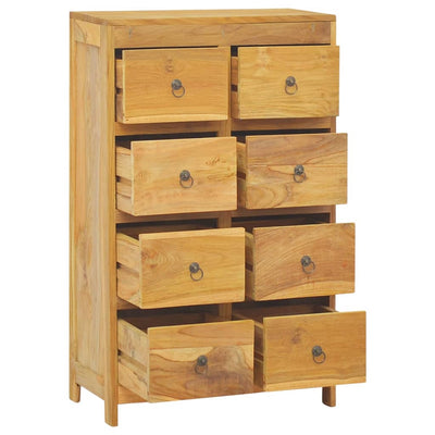 Chest of Drawers 55x30x90 cm Solid Wood Teak