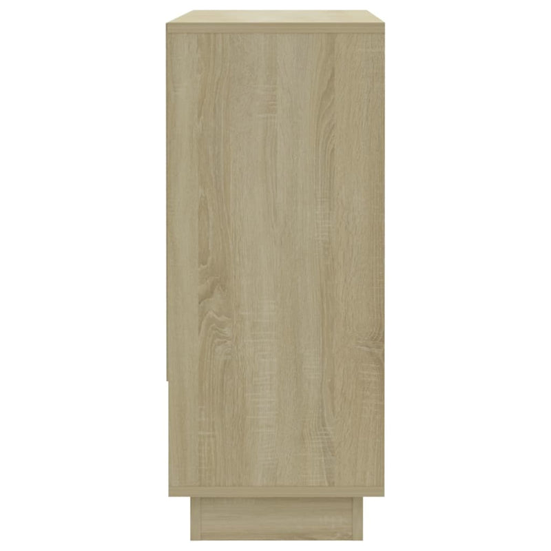 Sideboard Sonoma Oak 97x31x75 cm Chipboard
