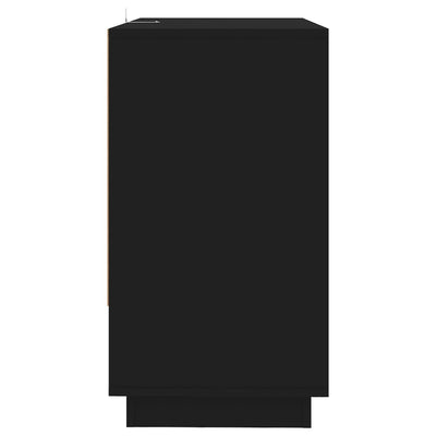 Sideboard Black 70x41x75 cm Chipboard