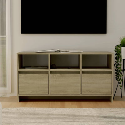 TV Cabinet Sonoma Oak 102x37.5x52.5 cm Engineered Wood