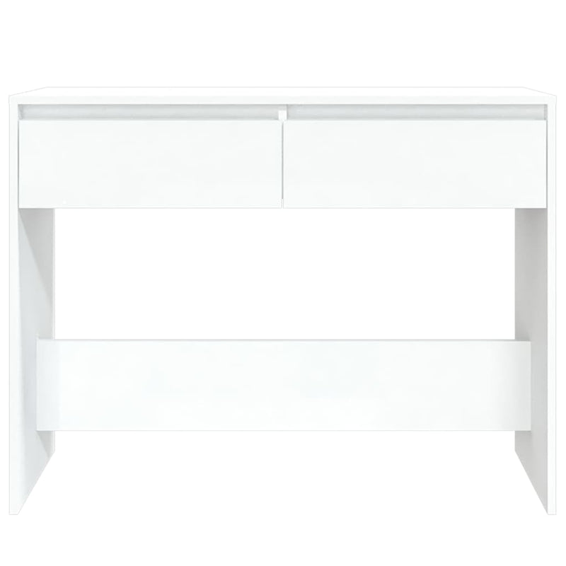 Console Table White 100x35x76.5 cm Chipboard