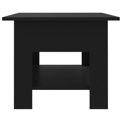 Coffee Table Black 102x55x42 cm Chipboard