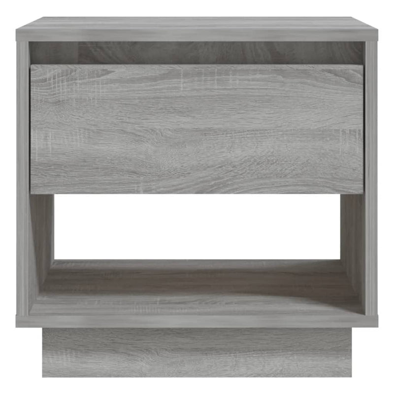 Bedside Cabinets 2 pcs Grey Sonoma 45x34x44 cm Chipboard
