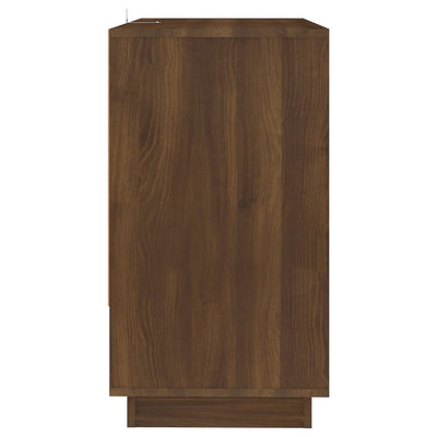 Sideboard Brown Oak 70x41x75 cm Chipboard