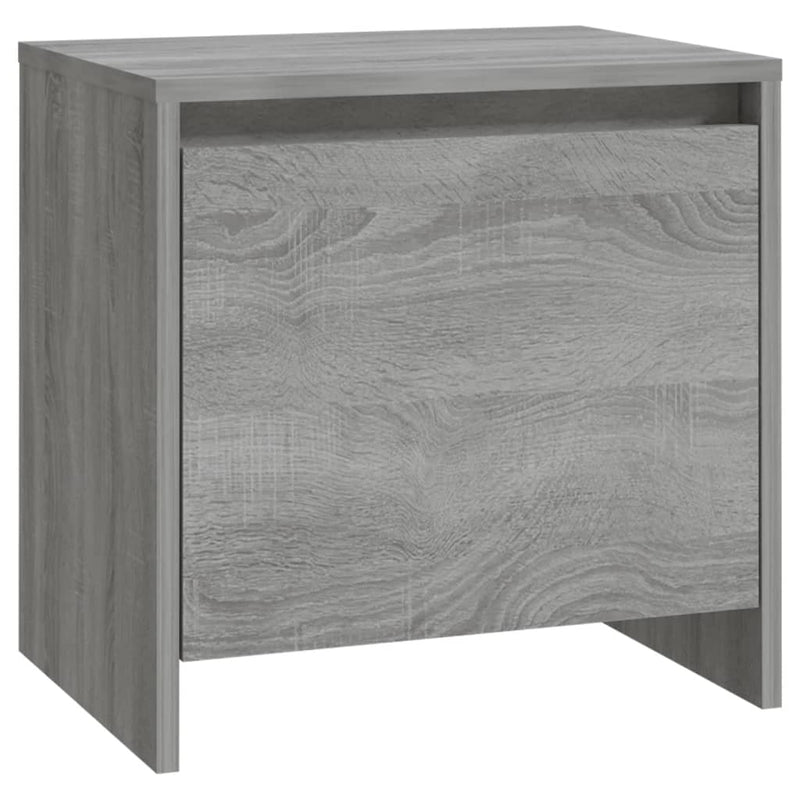 Bedside Cabinet Grey Sonoma 45x34x44.5 cm Chipboard