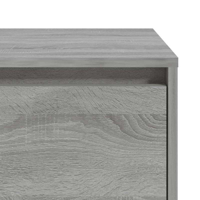 Bedside Cabinet Grey Sonoma 45x34x44.5 cm Chipboard