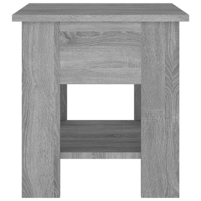 Coffee Table Grey Sonoma 40x40x42 cm Engineered Wood
