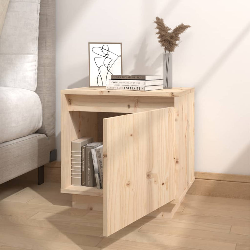 Bedside Cabinet 40x30x40 cm Solid Wood Pine