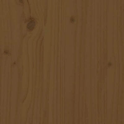Shoe Cabinet Honey Brown 60x34x45 cm Solid Wood Pine