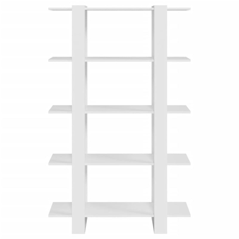 Book Cabinet/Room Divider White 100x30x160 cm