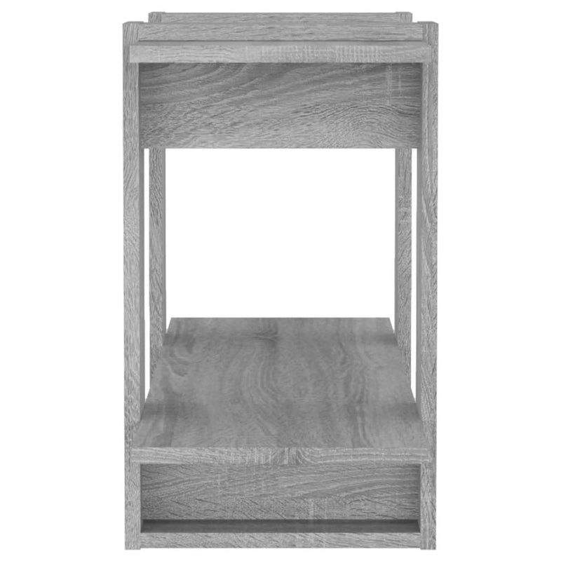 Book Cabinet/Room Divider Grey Sonoma 80x30x51 cm