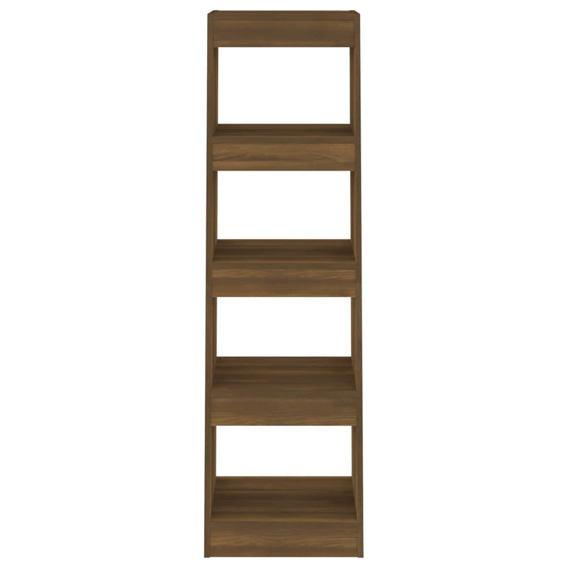 Book Cabinet/Room Divider Brown Oak 40x30x135 cm