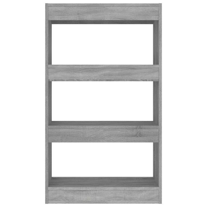 Book Cabinet/Room Divider Grey Sonoma 60x30x103 cm Engineered Wood