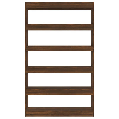 Book Cabinet/Room Divider Brown Oak 100x30x166 cm