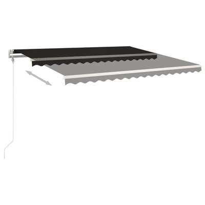 Automatic Retractable Awning 450x300 cm Anthracite