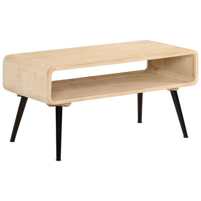 Coffee Table 95x40x45 cm Solid Wood Mango
