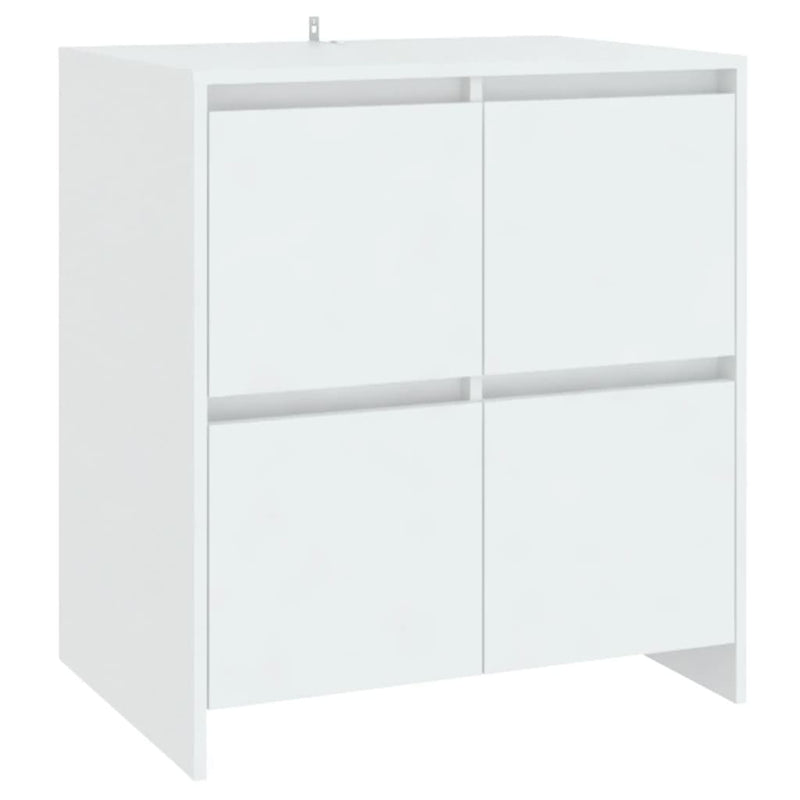 Sideboards 2 pcs White 70x41x75 cm Chipboard - Payday Deals