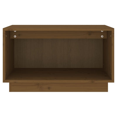 TV Cabinet Honey Brown 60x35x35 cm Solid Wood Pine