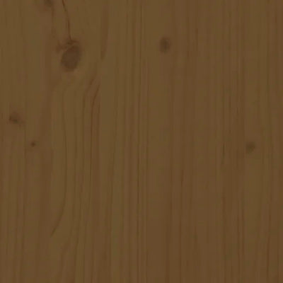TV Cabinet Honey Brown 110.5x34x40 cm Solid Wood Pine