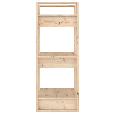 Book Cabinet/Room Divider 41x35x91 cm Solid Wood Pine