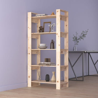 Book Cabinet/Room Divider 80x35x160 cm Solid Wood