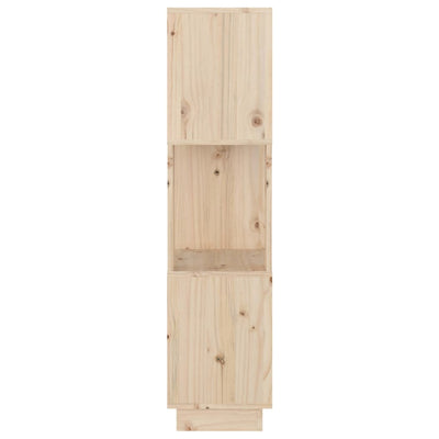 Book Cabinet/Room Divider 51x25x101 cm Solid Wood Pine