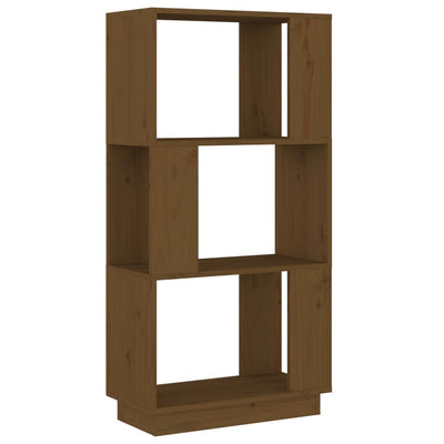 Book Cabinet/Room Divider Honey Brown 51x25x101 cm Solid Wood Pine