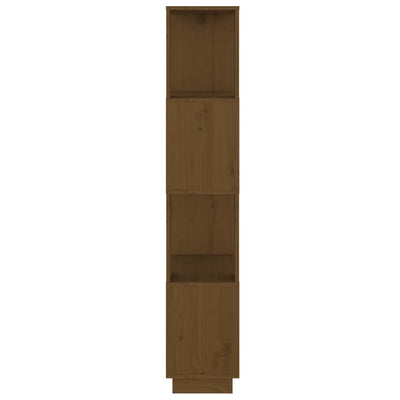 Book Cabinet/Room Divider Honey Brown 51x25x132 cm Solid Wood Pine