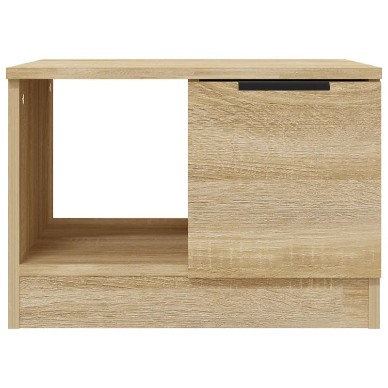 Coffee Table Sonoma Oak 50x50x36 cm Engineered Wood