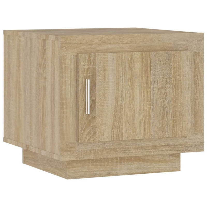 Coffee Table Sonoma Oak 51x50x45 cm Engineered Wood