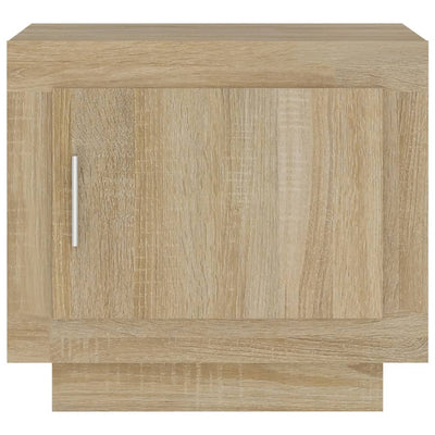 Coffee Table Sonoma Oak 51x50x45 cm Engineered Wood