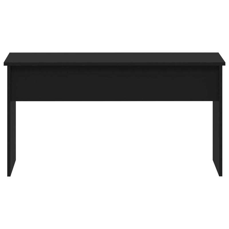 Coffee Table Black 102x50.5x52.5 cm Engineered Wood