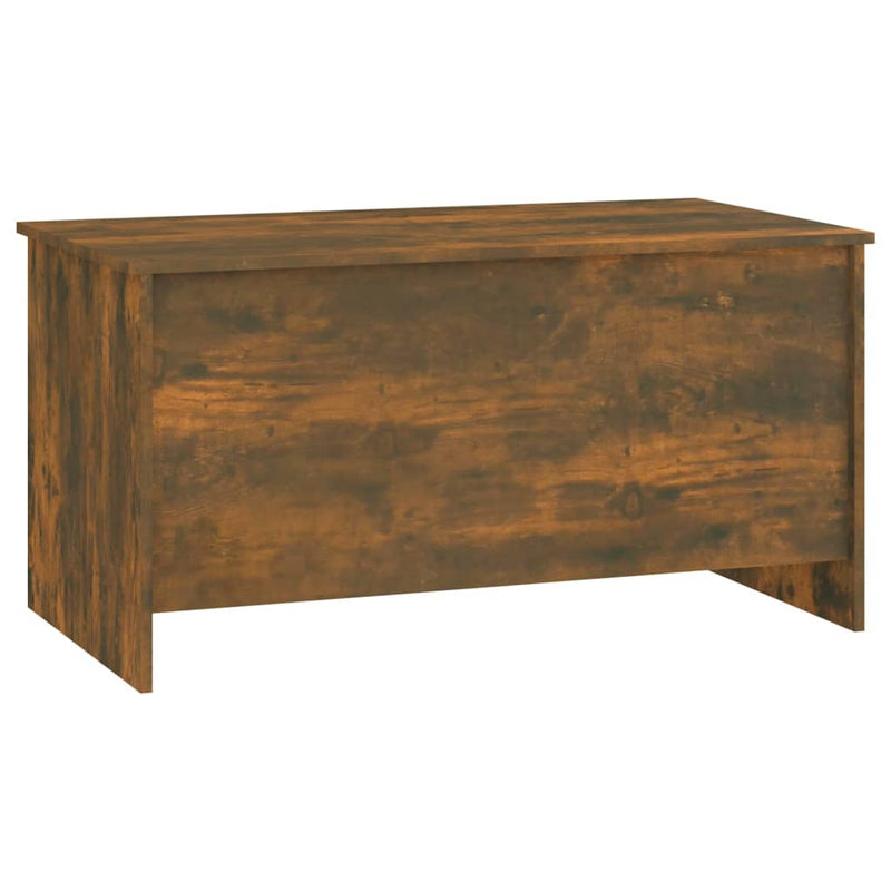 Coffee Table Smoked Oak 102x55.5x52.5 cm Engineered Wood