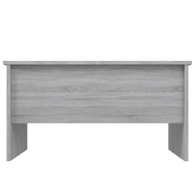 Coffee Table Grey Sonoma 80x50x42.5 cm Engineered Wood