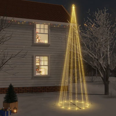 Christmas Cone Tree Warm White 3000 LEDs 230x800 cm